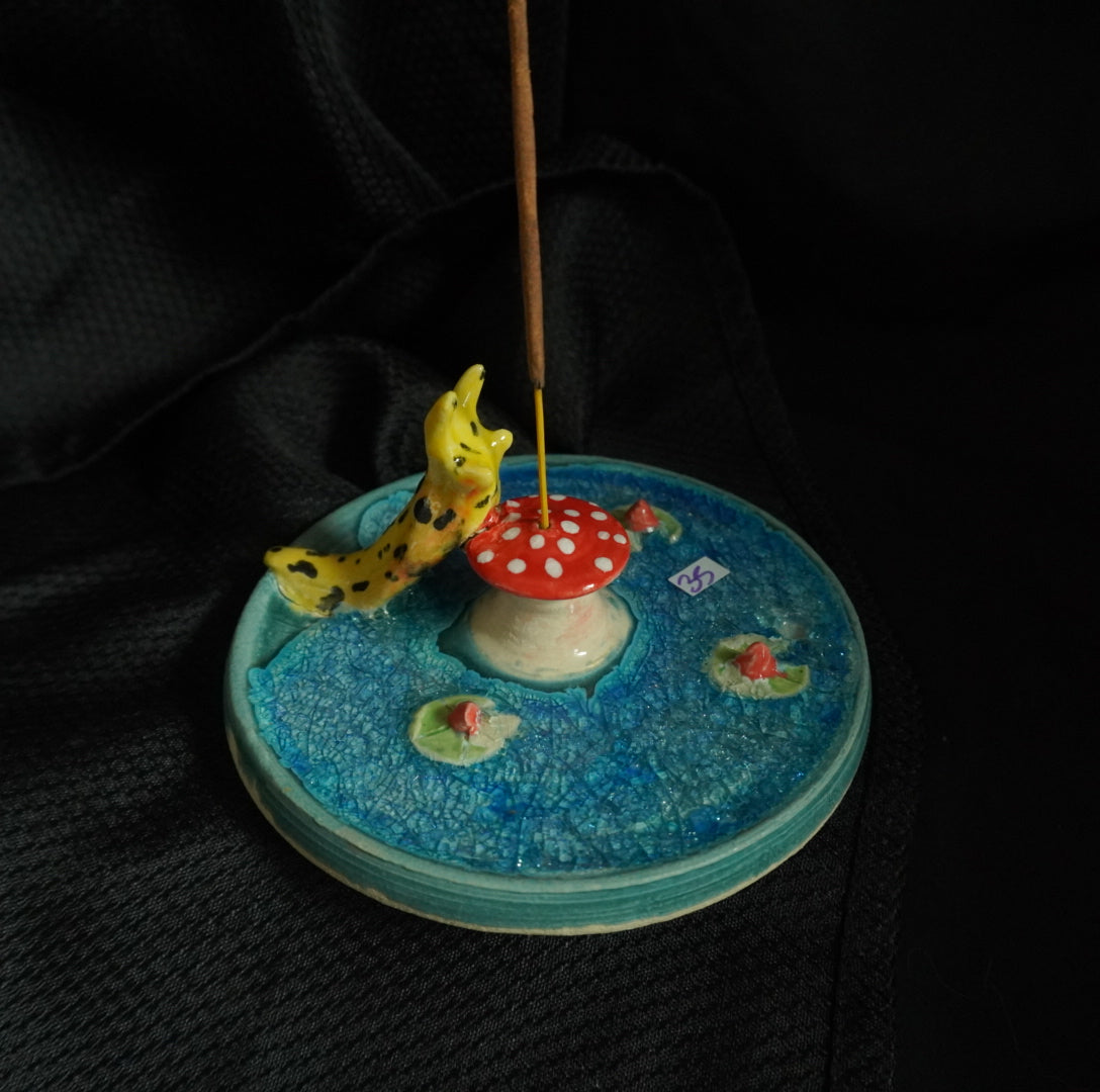 Banana Slug Incense Burner