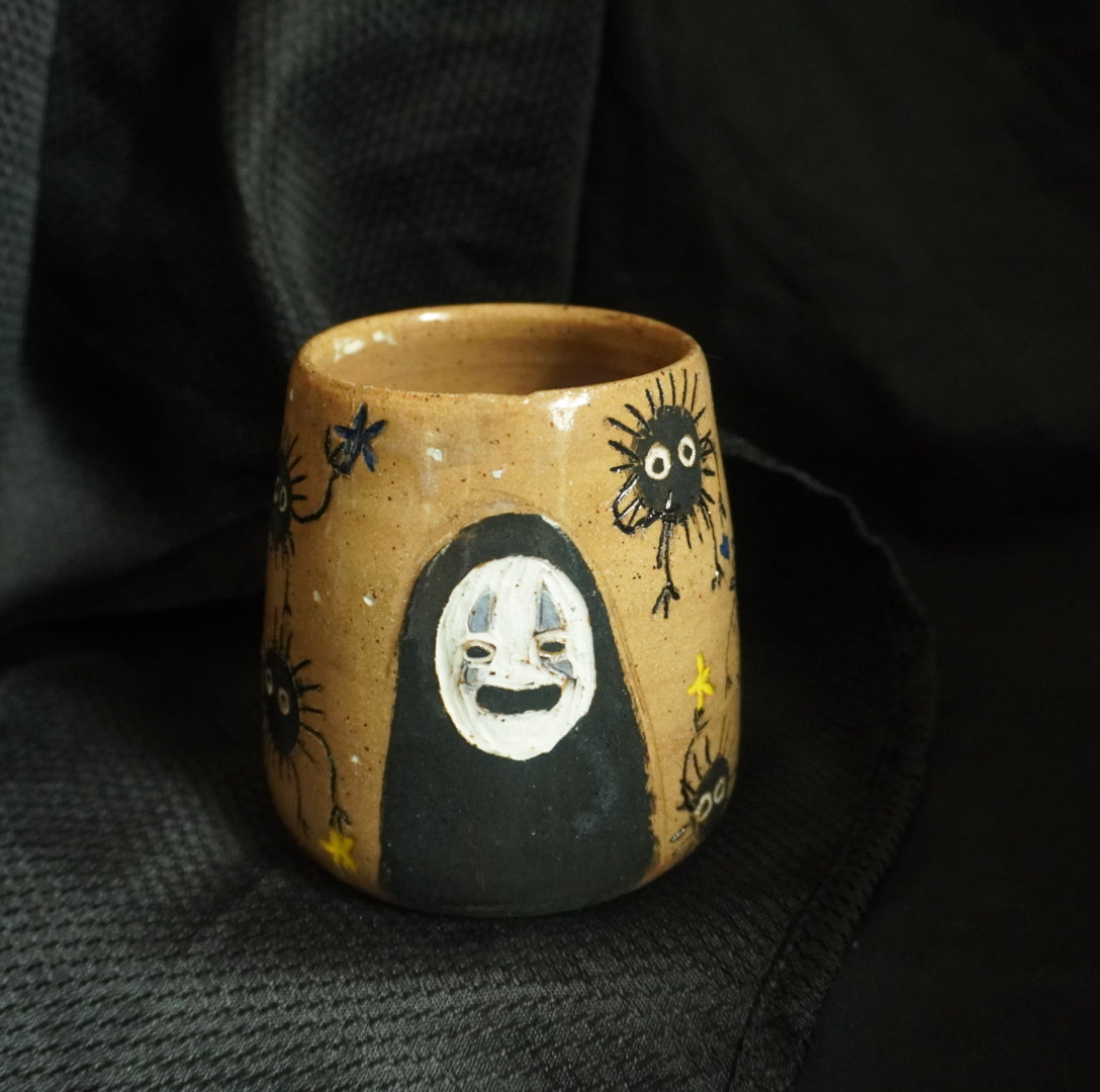 No Face and Soot Sprite Mug