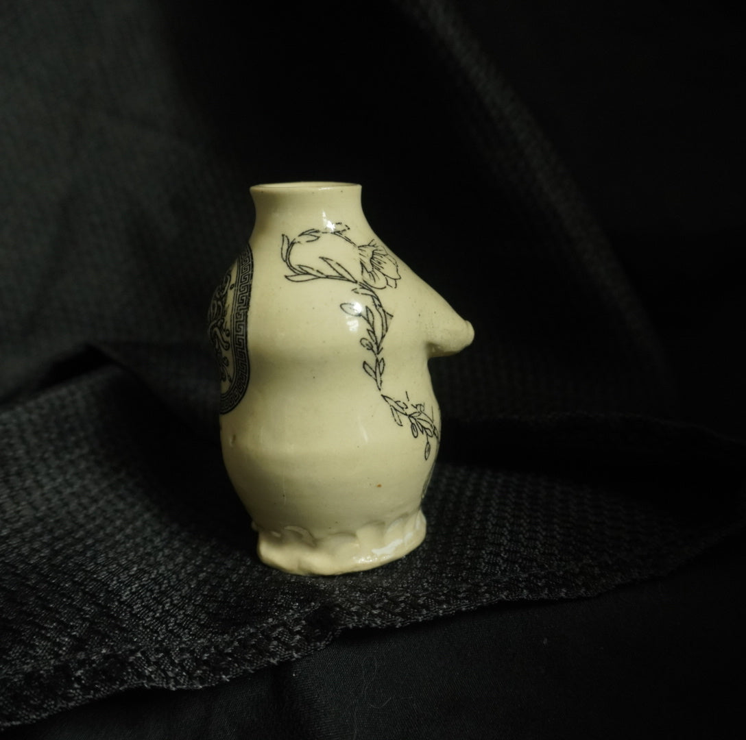 Tattooed Small Bud Vase