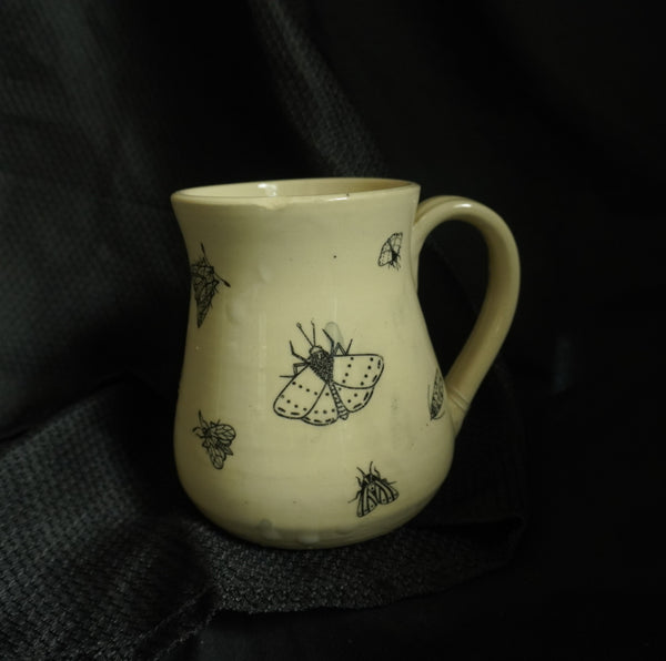 Lady Butt Moth Mug
