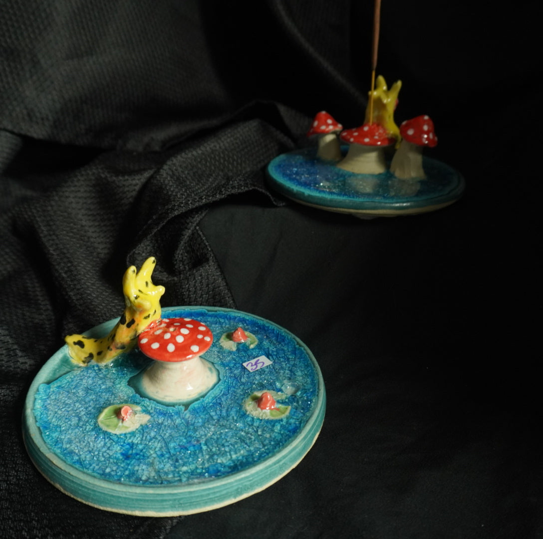 Banana Slug Incense Burner