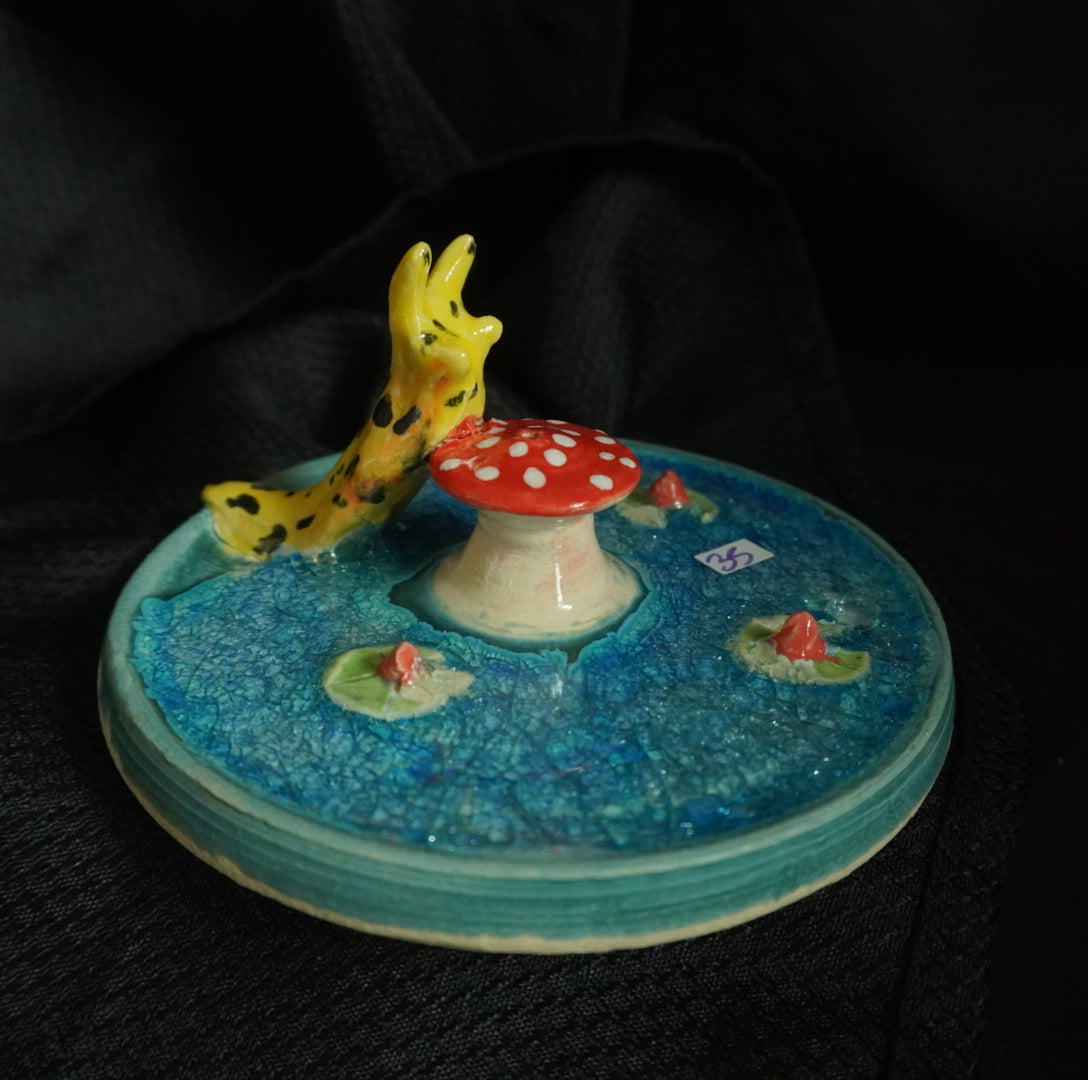 Banana Slug Incense Burner
