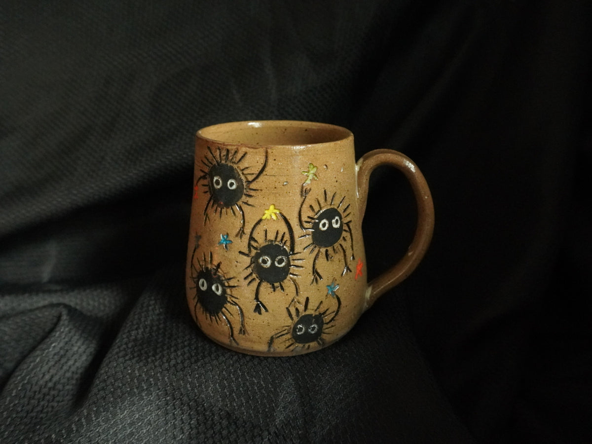 No Face and Soot Sprite Mug