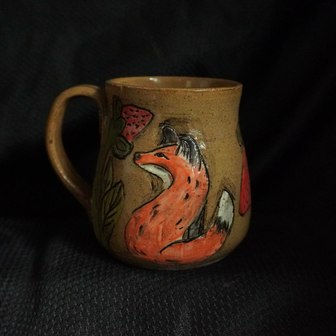 Strawberry Fox Mug