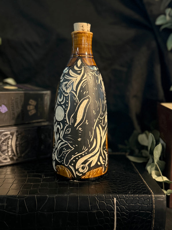 Rabbit Oil Jar