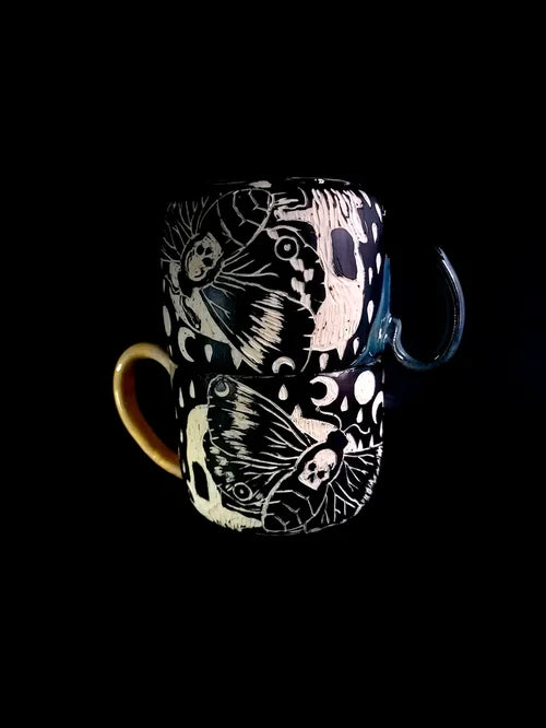 Death Moth Mugs