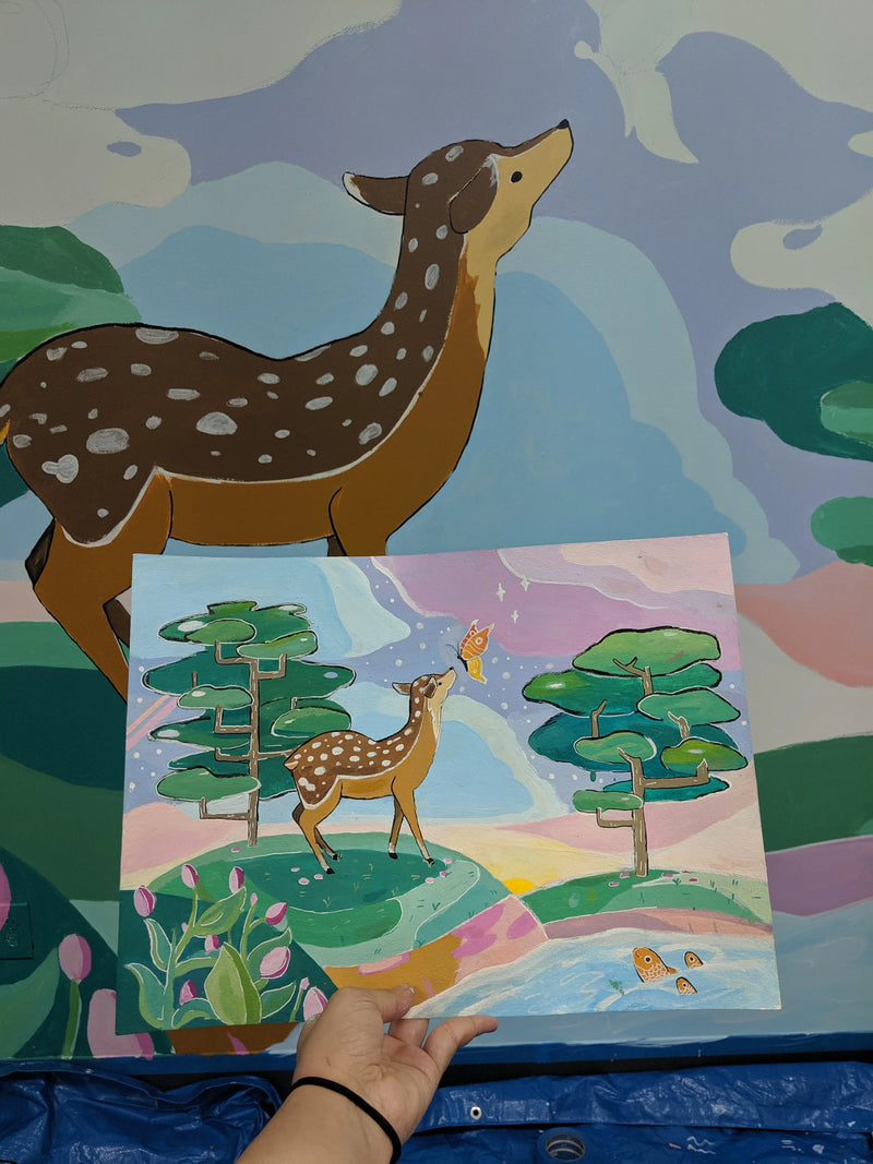 Deer Mural - Image 2